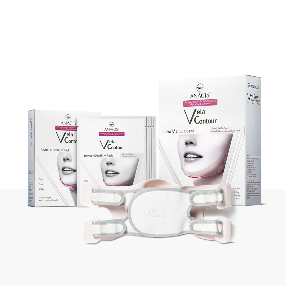 벨라컨투어 울트라 V 리프팅밴드 + 리필 V 팩 1세트
