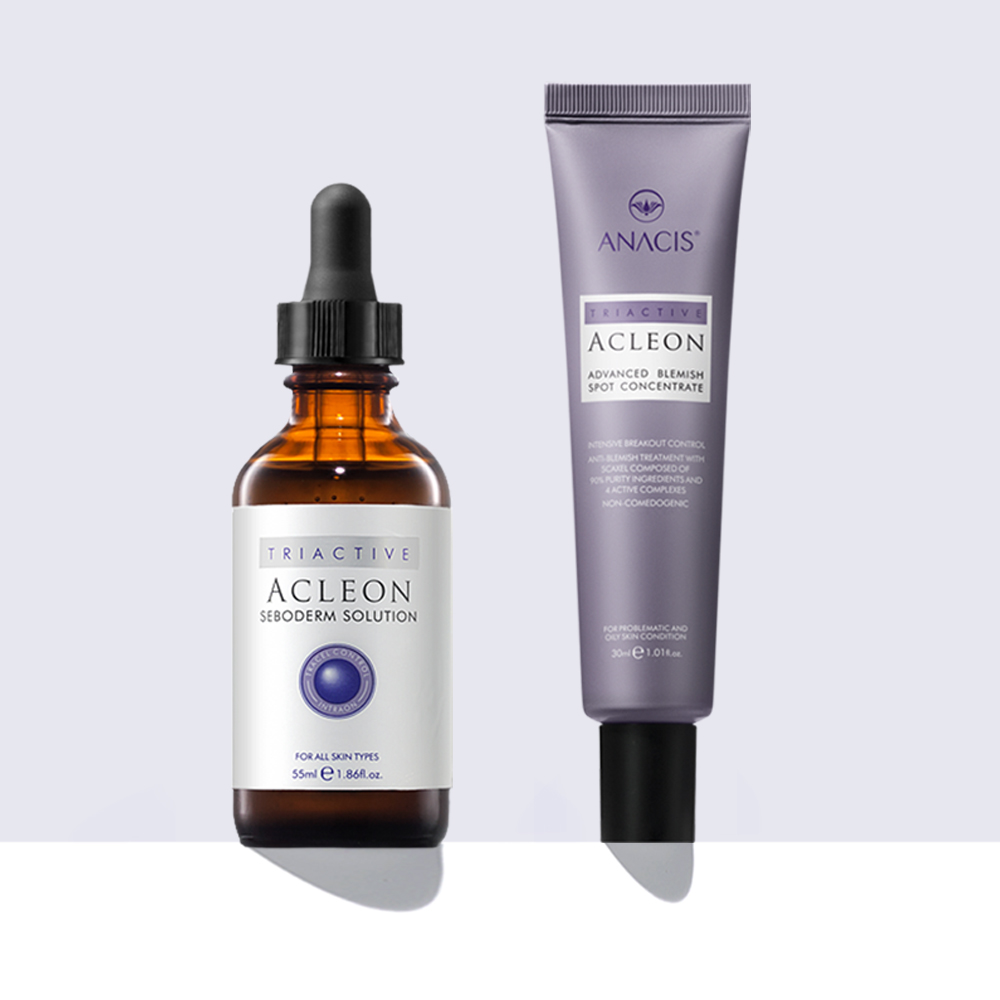 아클레온 세보덤솔루션 55ml + 블래미쉬 스팟 30ml